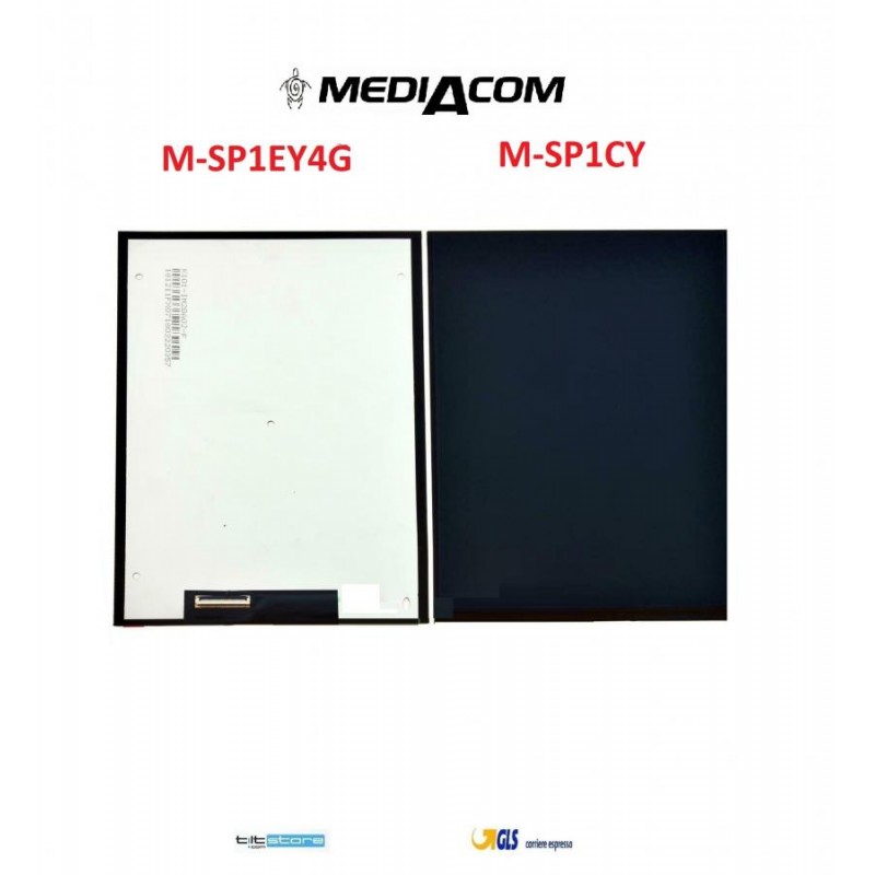 DISPLAY LCD MEDIACOM M-SP1EY4G VERSIONE PCB K101-B2M40l-FPC-E1