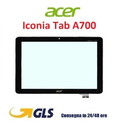 VETRO TOUCH SCREEN Acer Iconia Tab A700 10 Pollici Nero