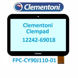 VETRO TOUCH SCREEN CLEMENTONI CLEMPAD 12242 69018 FPC-CY90J110-01