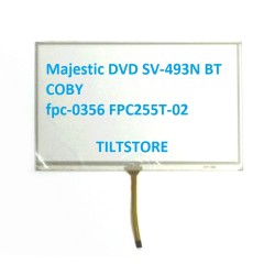 VETRO TOUCH SCREEN Majestic DVD SV-493N BT COBY fpc-0356 FPC255T-02 7 Pollici