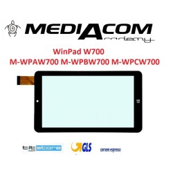 VETRO TOUCH SCREEN MEDIACOM WinPad W700 M-WPAW700 M-WPBW700 M-WPCW700