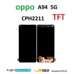 DISPLAY LCD OPPO A94 5G CPH2211 / RENO 5Z CPH2211 TFT TOUCH SCREEN VETRO SCHERMO NERO