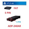 ALIMENTATORE PER PS4 ADP-240AR 5 PIN CUH-1004A ORIGINALE RICONDIZIONATO