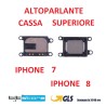 ALTOPARLANTE IPHONE 7 Speaker Superiore