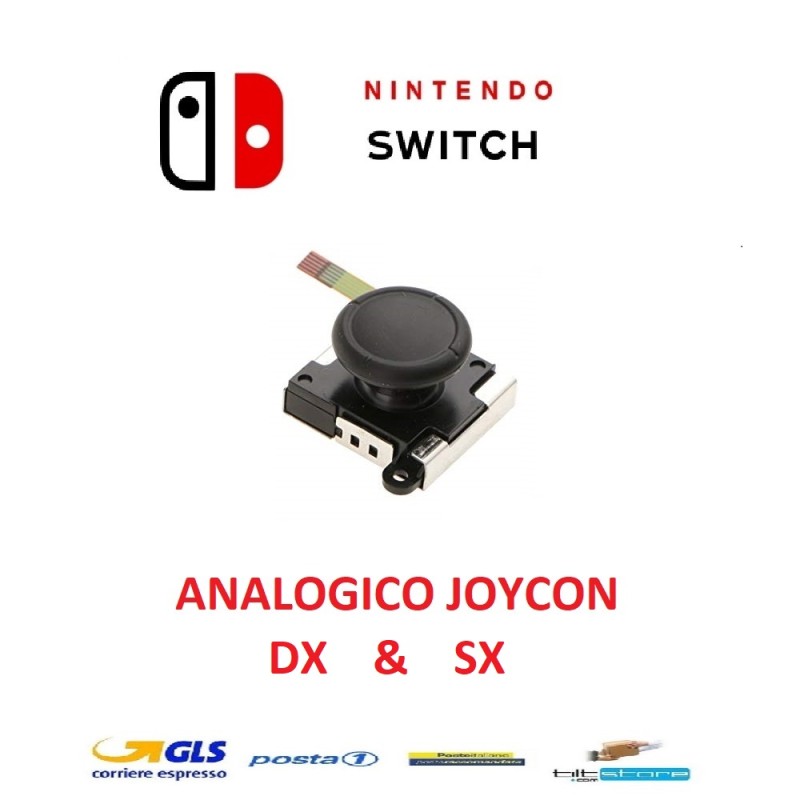 ANALOGICO NINTENDO SWITCH DX SX TASTO JOY-CON ANALOGICO SWITCH
