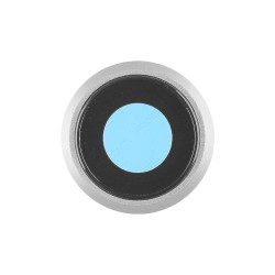 Anello Vetrino Fotocamera iPhone 8 Bianco