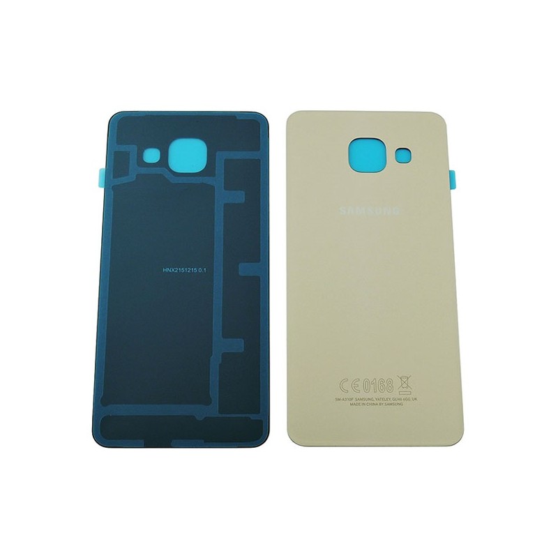 BACK COVER COPRIBATTERIA SAMSUNG A3 2016 A310 GOLD ORO