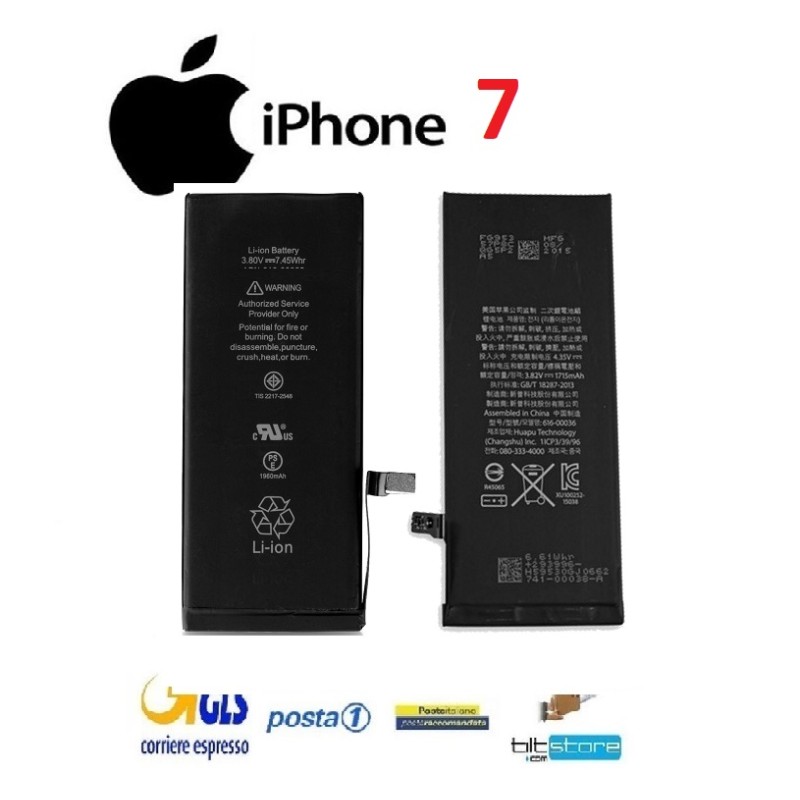 BATTERIA IPHONE 7 OEM COMPATIBILE