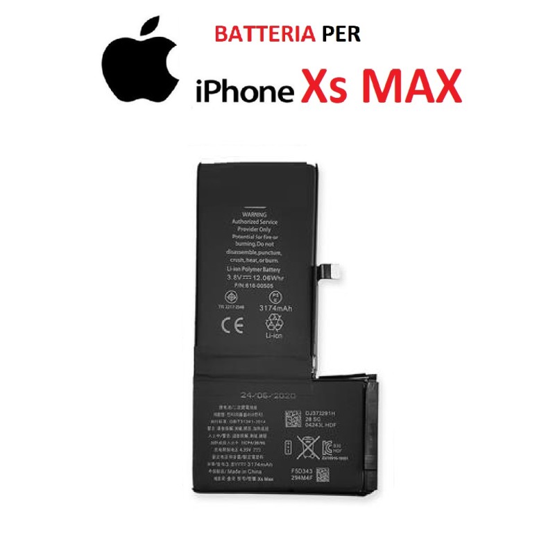 BATTERIA IPHONE Xs MAX OEM COMPATIBILE