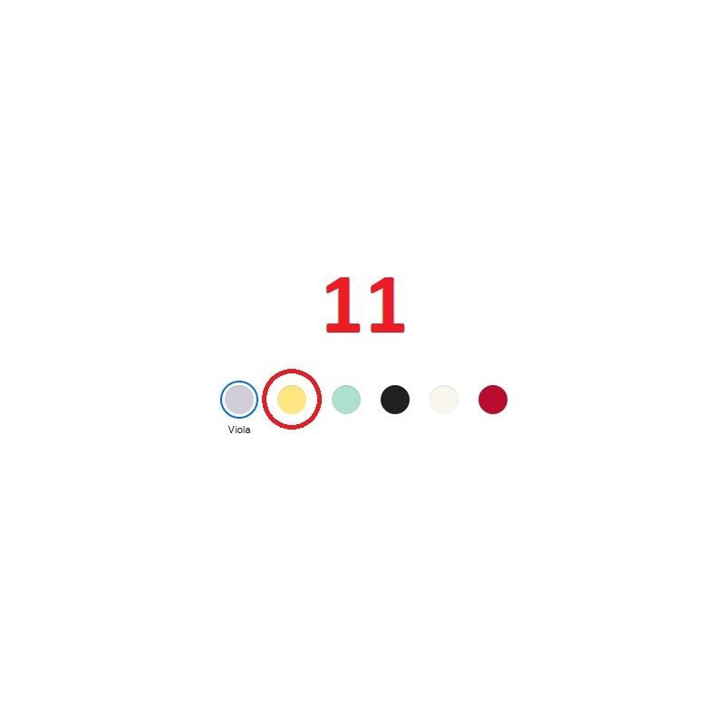 BIG HOLE IPHONE 11 GIALLO YELLOW