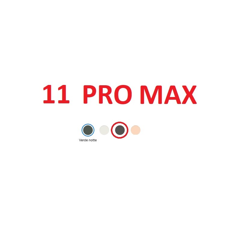 BIG HOLE IPHONE 11 PRO MAX NERO GRIGIO SIDERALE