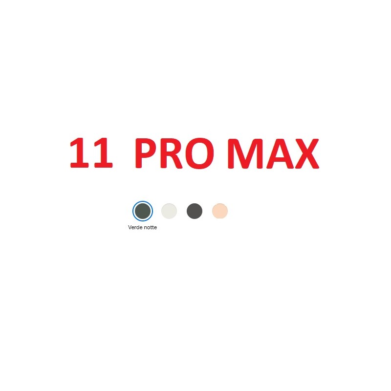 BIG HOLE IPHONE 11 PRO MAX VERDE NOTTE
