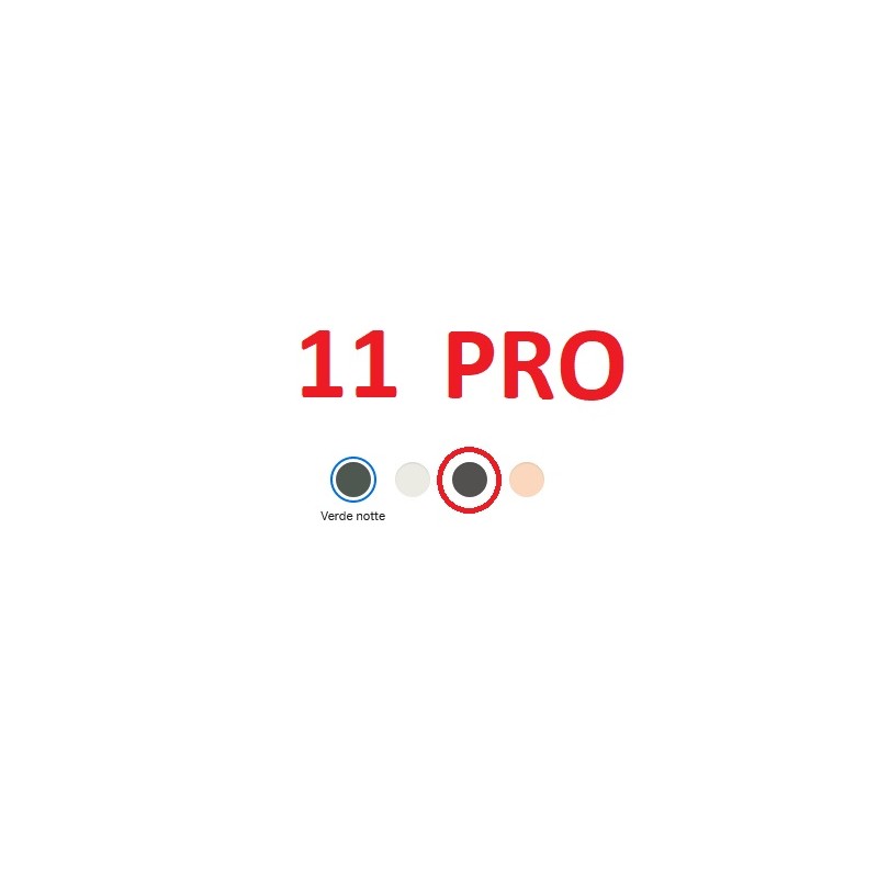BIG HOLE IPHONE 11 PRO NERO GRIGIO SIDERALE