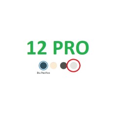 BIG HOLE IPHONE 12 PRO BIANCO ARGENTO