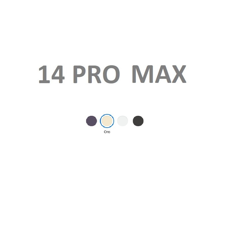 BIG HOLE IPHONE 14 PRO MAX GOLD ORO