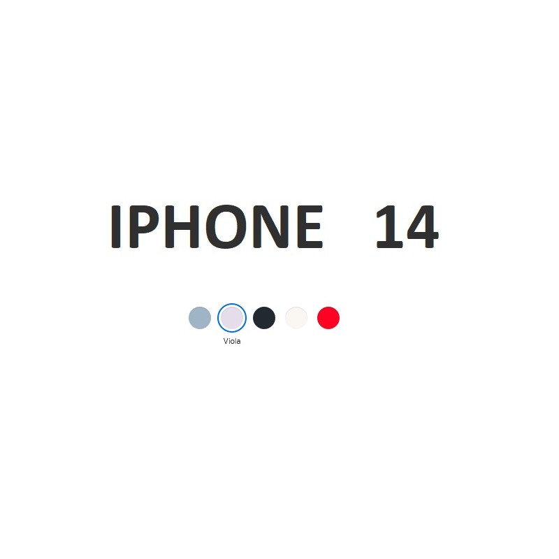 BIG HOLE IPHONE 14 VIOLA PURPLE