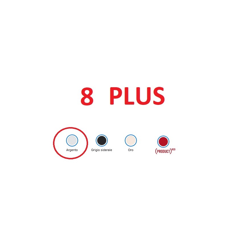 BIG HOLE IPHONE 8 PLUS BIANCO