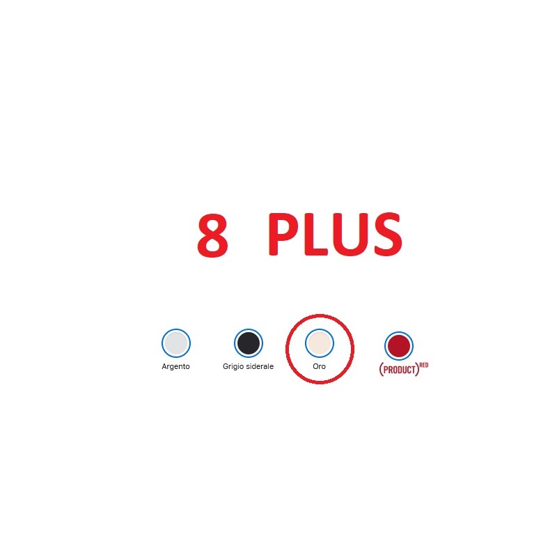 BIG HOLE IPHONE 8 PLUS ROSE GOLD