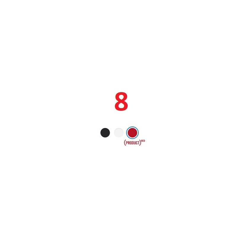 BIG HOLE IPHONE 8 ROSSO