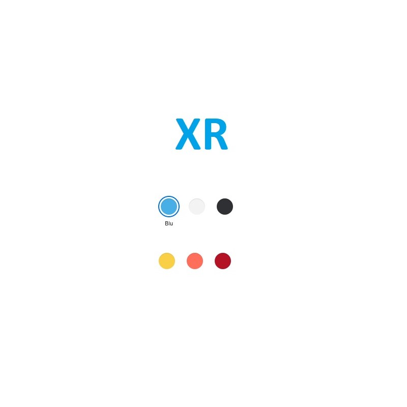 BIG HOLE IPHONE XR BLU (AZZURRA)