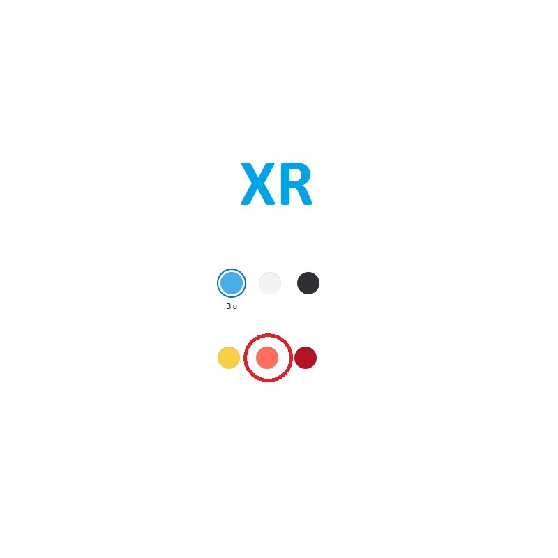 BIG HOLE IPHONE XR CORALLO ARANCIONE