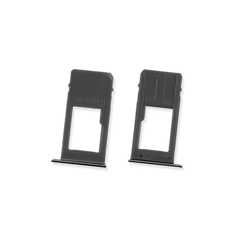 Carrello SD Samsung A3 2017 A320F A5 2017 A520F Nero