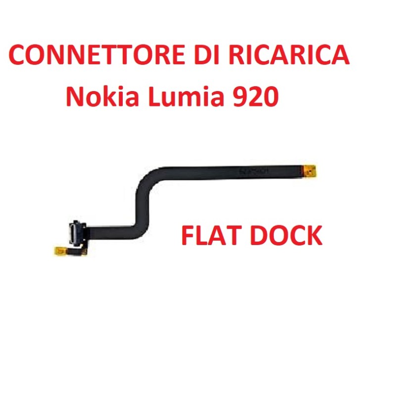 CONNETTORE DI RICARICA Nokia Lumia 920 FLAT DOCK