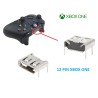 CONNETTORE MICRO USB CUFFIE JOYSTICK XBOX ONE TIPO 1 12 PIN
