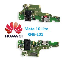 CONNETTORE RICARICA HUAWEI MATE 10 LITE RNE-L01 PCB CON MICROFONO JACK AUDIO