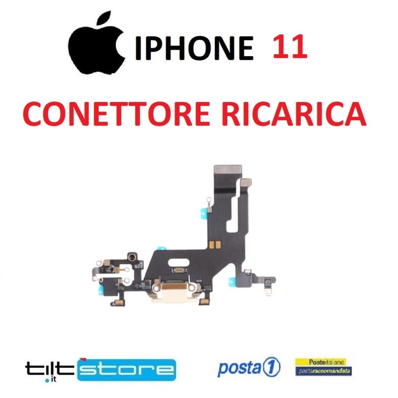 CONNETTORE RICARICA IPHONE 11 FLAT DOCK RICARICA