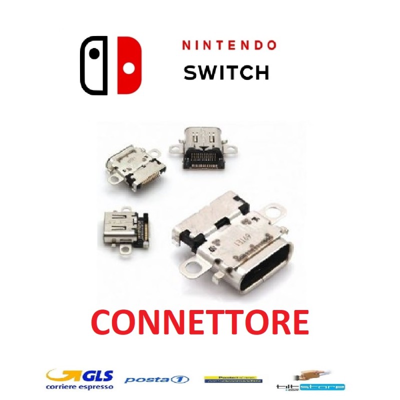 CONNETTORE RICARICA NINTENDO SWITCH USB TYPE-C
