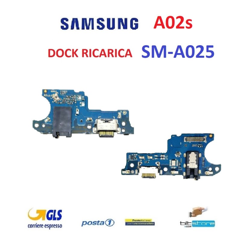 CONNETTORE RICARICA SAMSUNG A02s A025 SM-A025 MICROFONO DOCK RICARICA TYPE C
