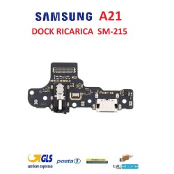 CONNETTORE RICARICA SAMSUNG A21 SM-A215 CON MICROFONO