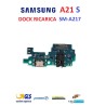 CONNETTORE RICARICA SAMSUNG A21s SM-A217 DOCK CON MICROFONO