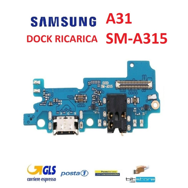 CONNETTORE RICARICA SAMSUNG A31 A315 SM-315F DOCK CON MICROFONO