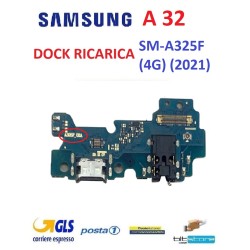 CONNETTORE RICARICA SAMSUNG A32 SM A325 4G 2021 DOCK CON MICROFONO