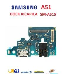 CONNETTORE RICARICA SAMSUNG A51 A515 SM-A515 DOCK CON MICROFONO
