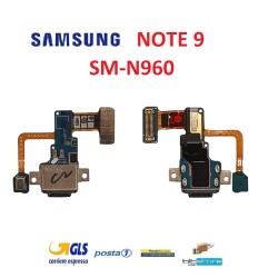 CONNETTORE RICARICA SAMSUNG NOTE 9 SM N960 FLAT PCB DOCK CON MICROFONO