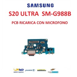 CONNETTORE RICARICA SAMSUNG S20 ULTRA SM G988 B DOCK CON MICROFONO AUX rev0.5B