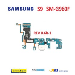 CONNETTORE RICARICA SAMSUNG S9 SM G960F REV 0.6b-1 DOCK MICROFONO AUX