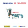 CONNETTORE RICARICA SAMSUNG S9 SM G960F REV 0.6b-1 DOCK MICROFONO AUX