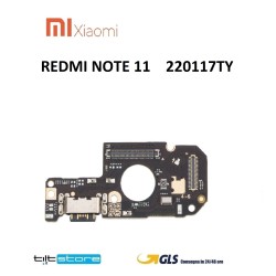 CONNETTORE RICARICA XIAOMI REDMI NOTE 11 NFC 2022 220117TY MICROFONO DOCK CARICA
