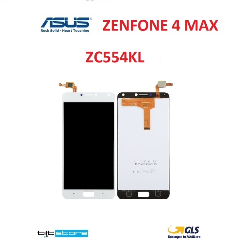 DISPAY TOUCH LCD ASUS ZENFONE 4 MAX X00ID ZC554KL BIANCO