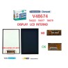 DISPLAY LCD CLEMENTONI CLEMPAD 8 9.0 V48674 SCHERMO INTERNO ORIGINALE