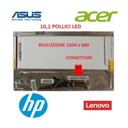 DISPLAY LCD HSD101PFW1 DX Notebook 10.1 Pollici 1024x600 HP ACER COMPAQ ASUS LENOVO