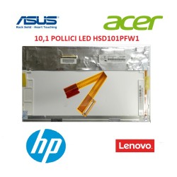 DISPLAY LCD HSD101PFW1 Rev 0-B00 Tablet Notebook completo di flat adattatore lato Sinistro PER HP ACER COMPAQ ASUS LENOVO