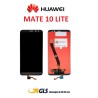 DISPLAY LCD HUAWEI MATE 10 LITE NO FRAME TOUCH VETRO SCHERMO NERO