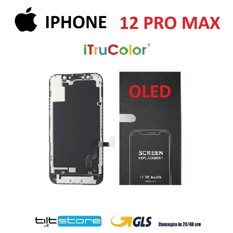 DISPLAY LCD IPHONE 12 PRO MAX HARD OLED iTruColor