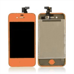 DISPLAY LCD IPHONE 4 SCHERMO ARANCIONE QUALITA A+++ MATRICE LG