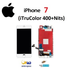 DISPLAY LCD IPHONE 7 BIANCO iTruColor 400+Nits